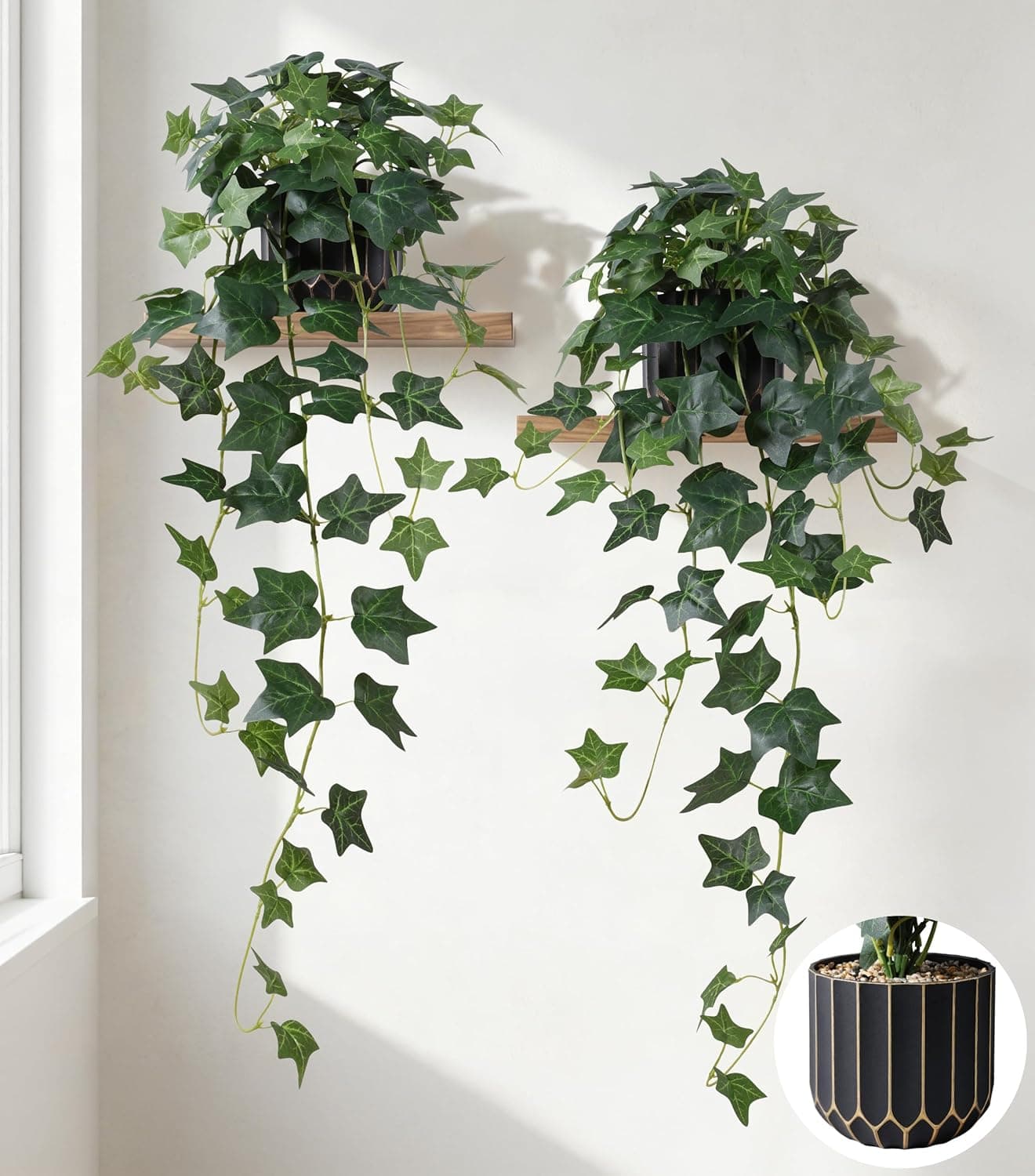 faux ivy plants — photo 1 of 3