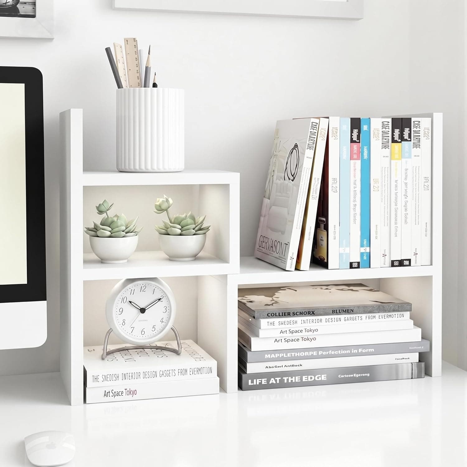 adjustable desk shelf organizer — photo 1 of 4