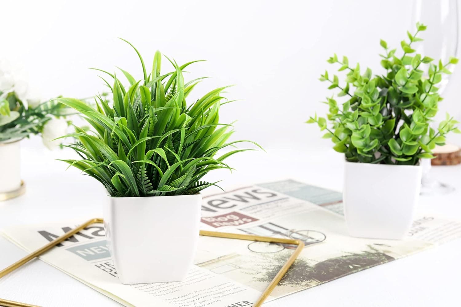 small faux plants — photo 2 of 3