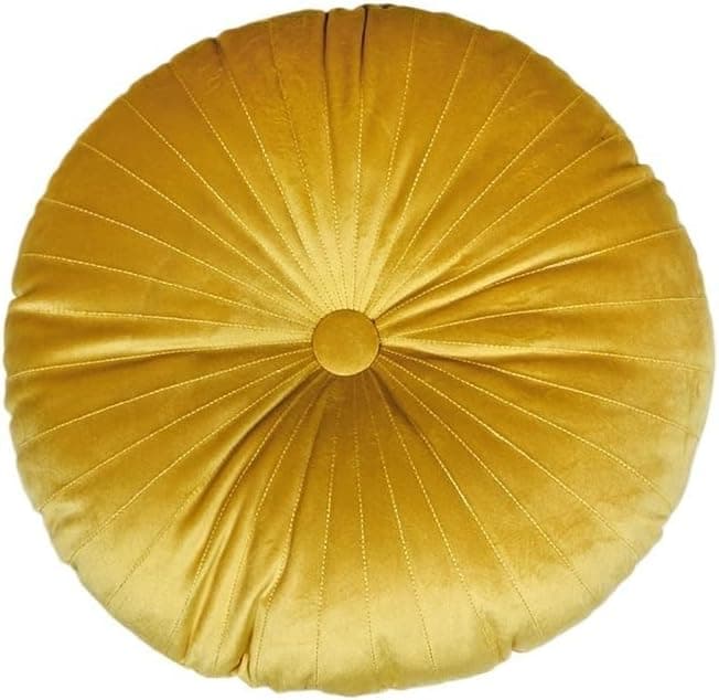 velvet round throw pillow — photo 1 of 3