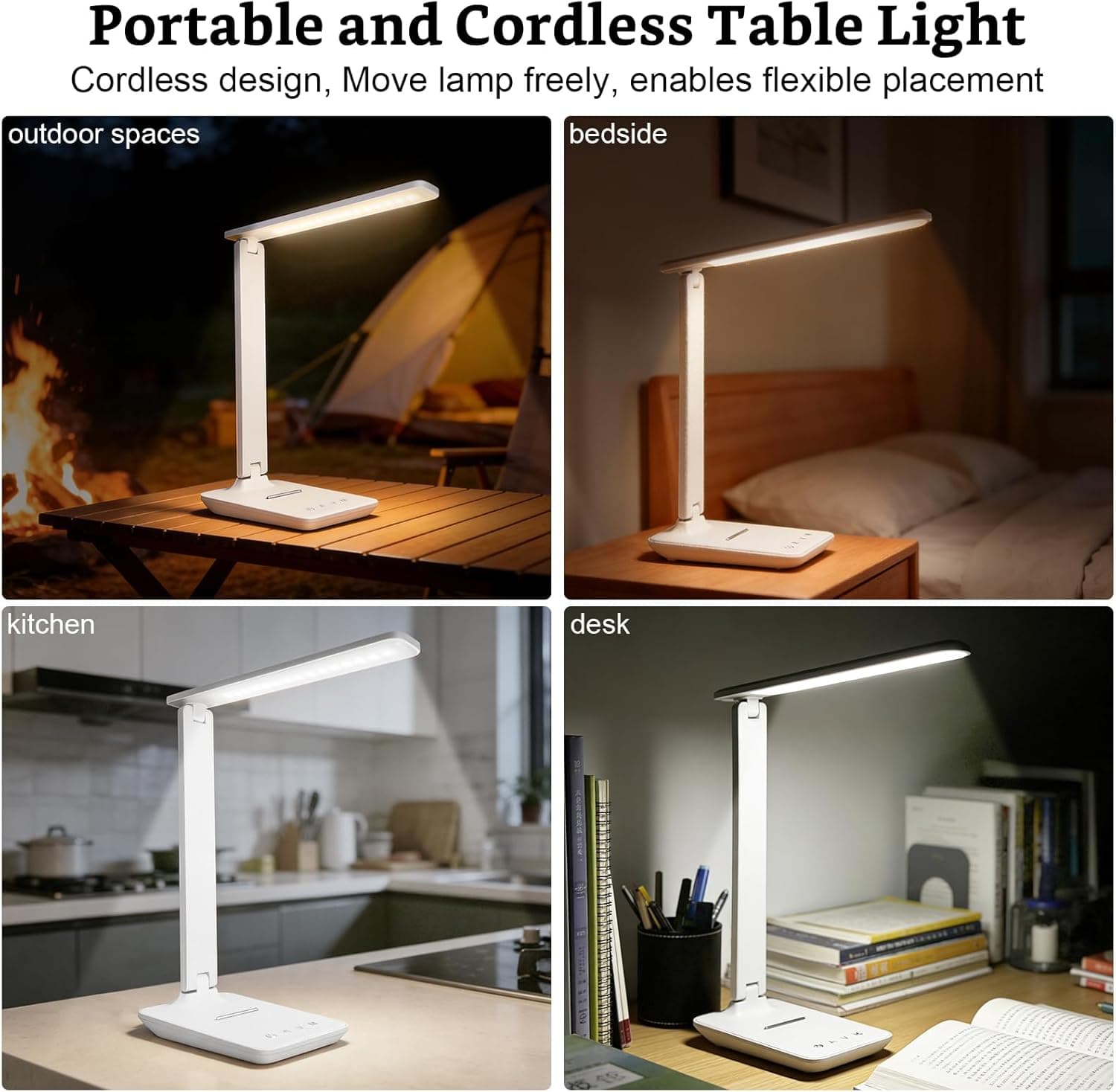 rechargeable desk lamp — photo 2 of 3