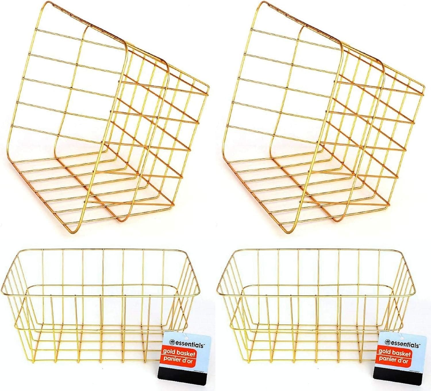 gold wire baskets — photo 1 of 3
