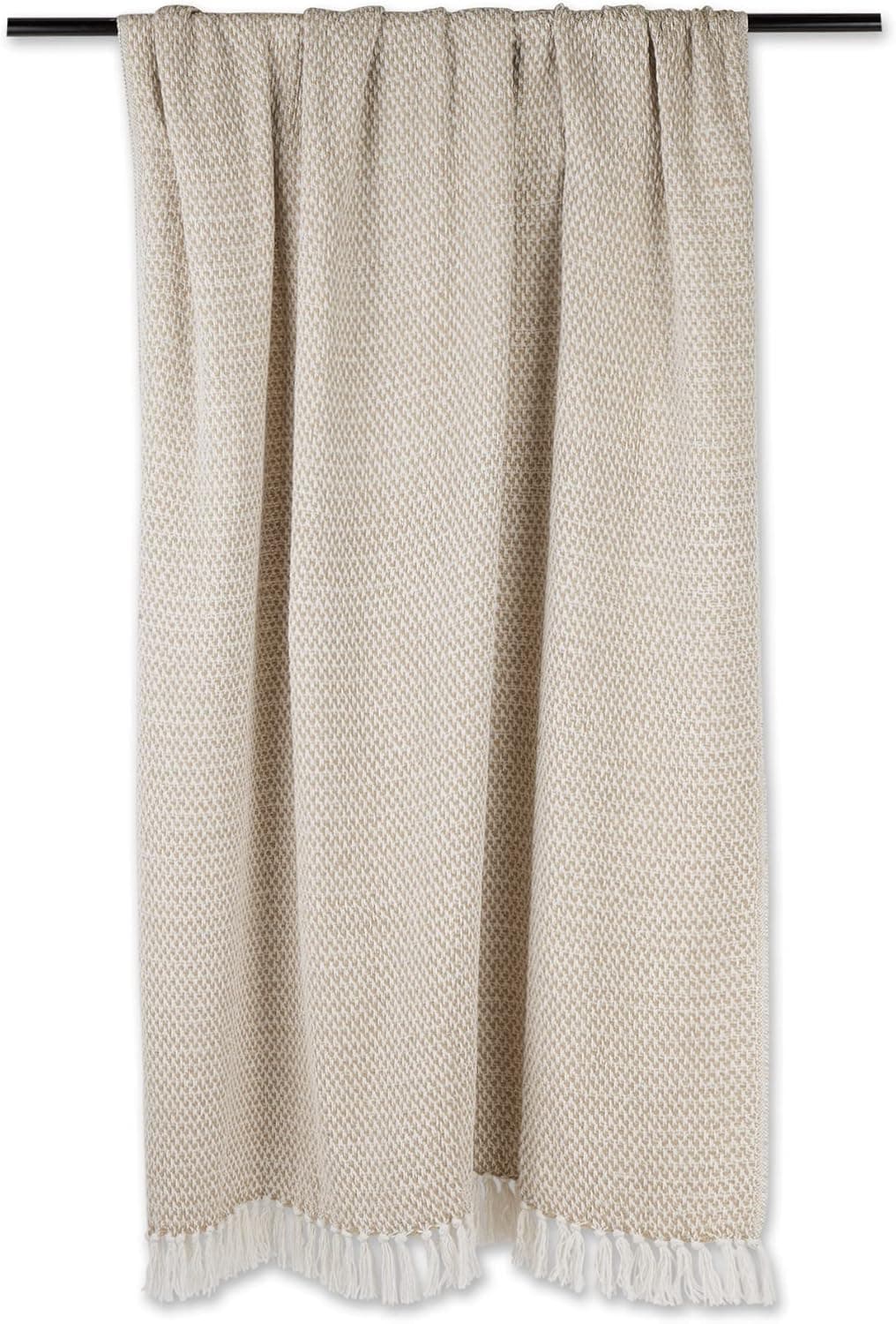 woven cotton throw — photo 2 of 3