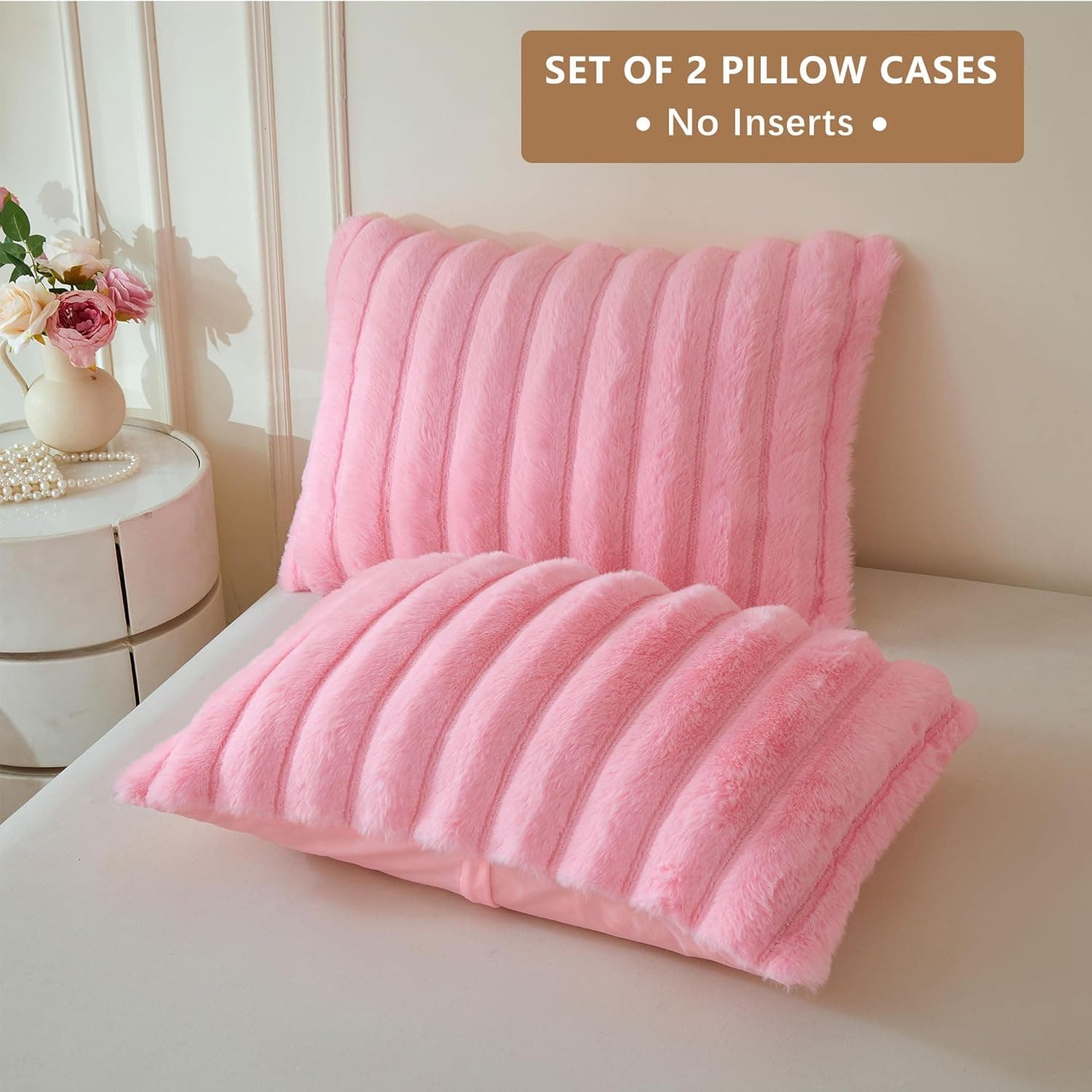 faux fur pillow covers — photo 2 of 4