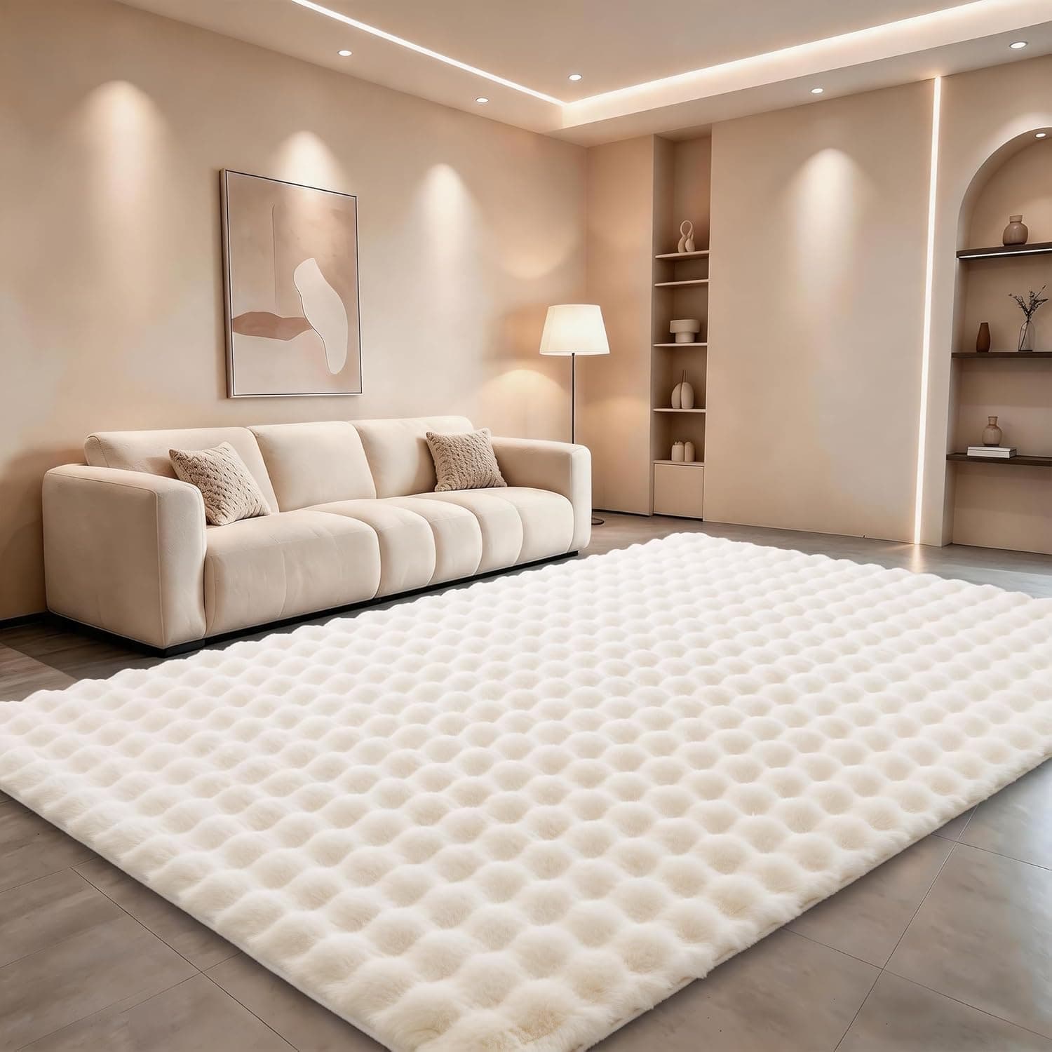 plush shag rug — photo 1 of 3