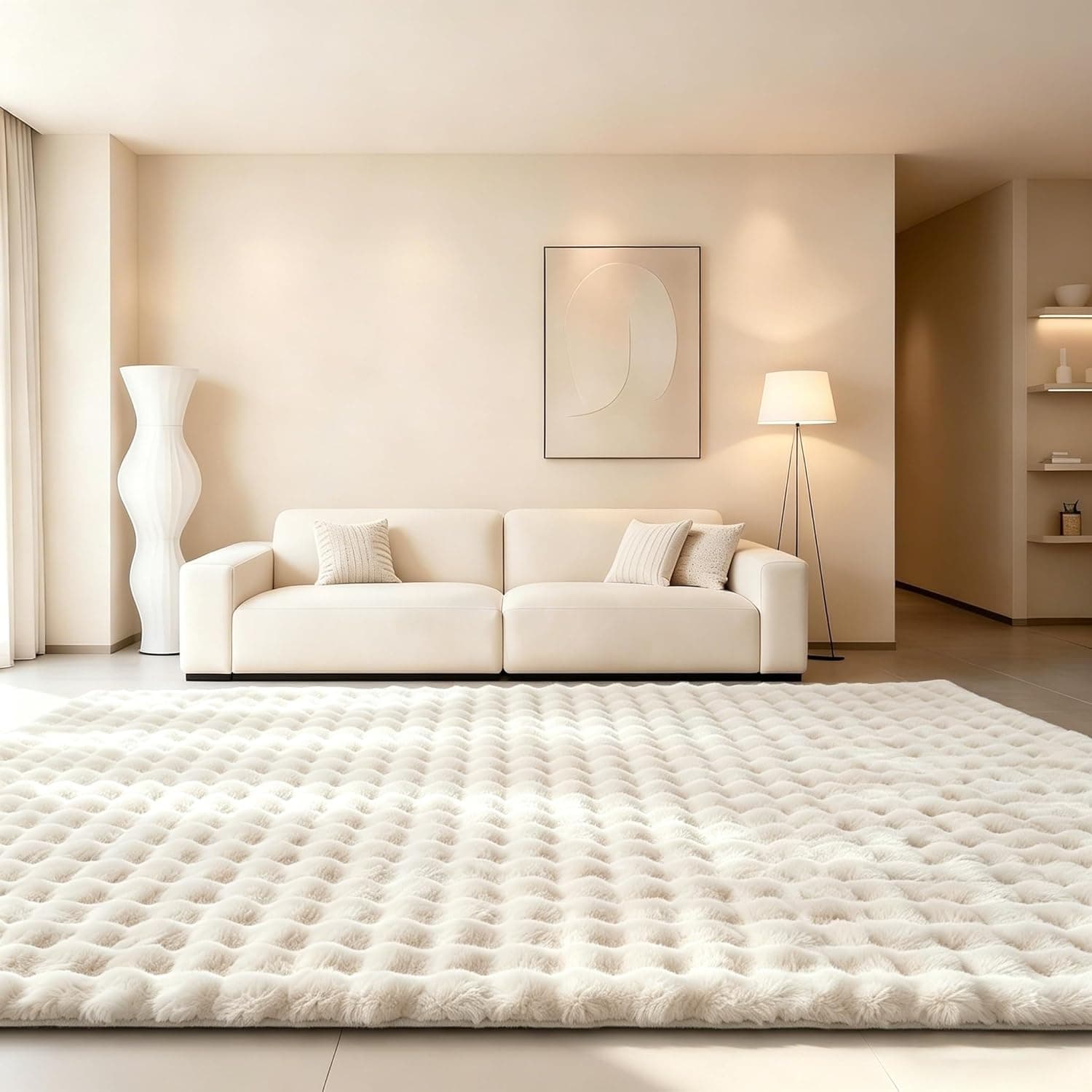plush shag rug — photo 3 of 3