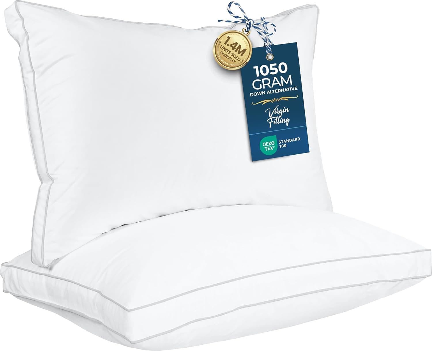 down-alternative pillows — photo 1 of 3