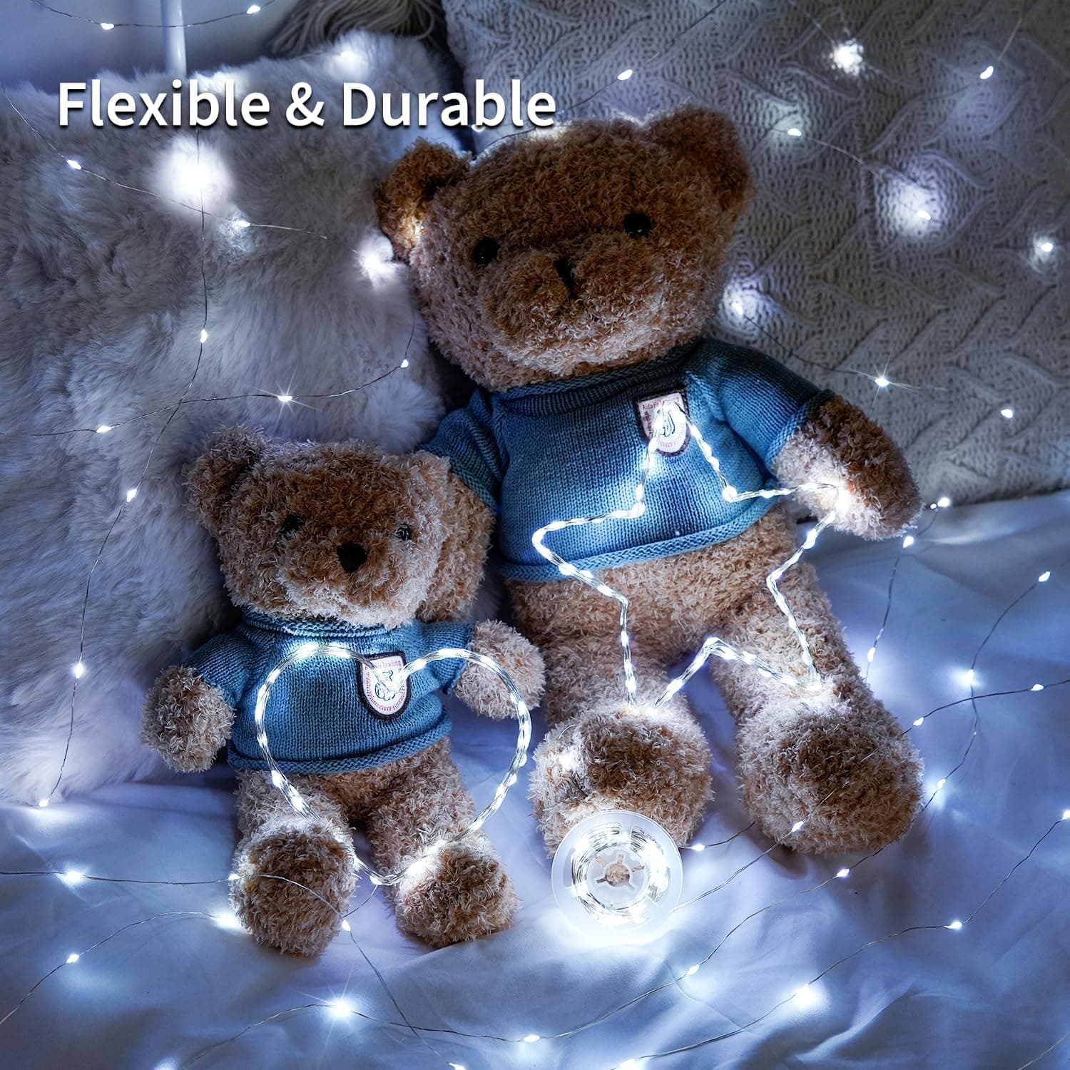 warm fairy string lights — photo 2 of 4