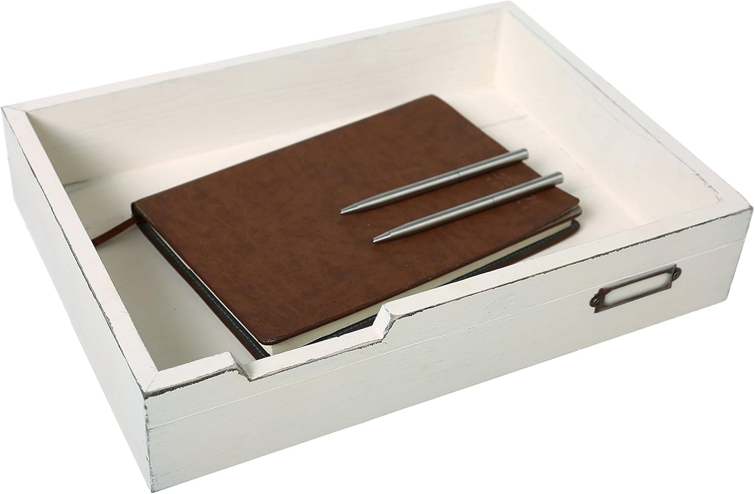 stackable wood letter tray — photo 1 of 3
