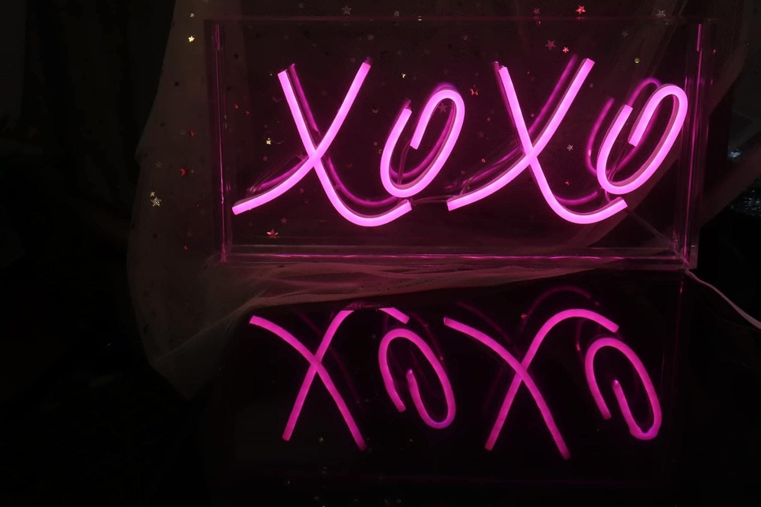 XOXO LED neon sign — photo 4 of 4
