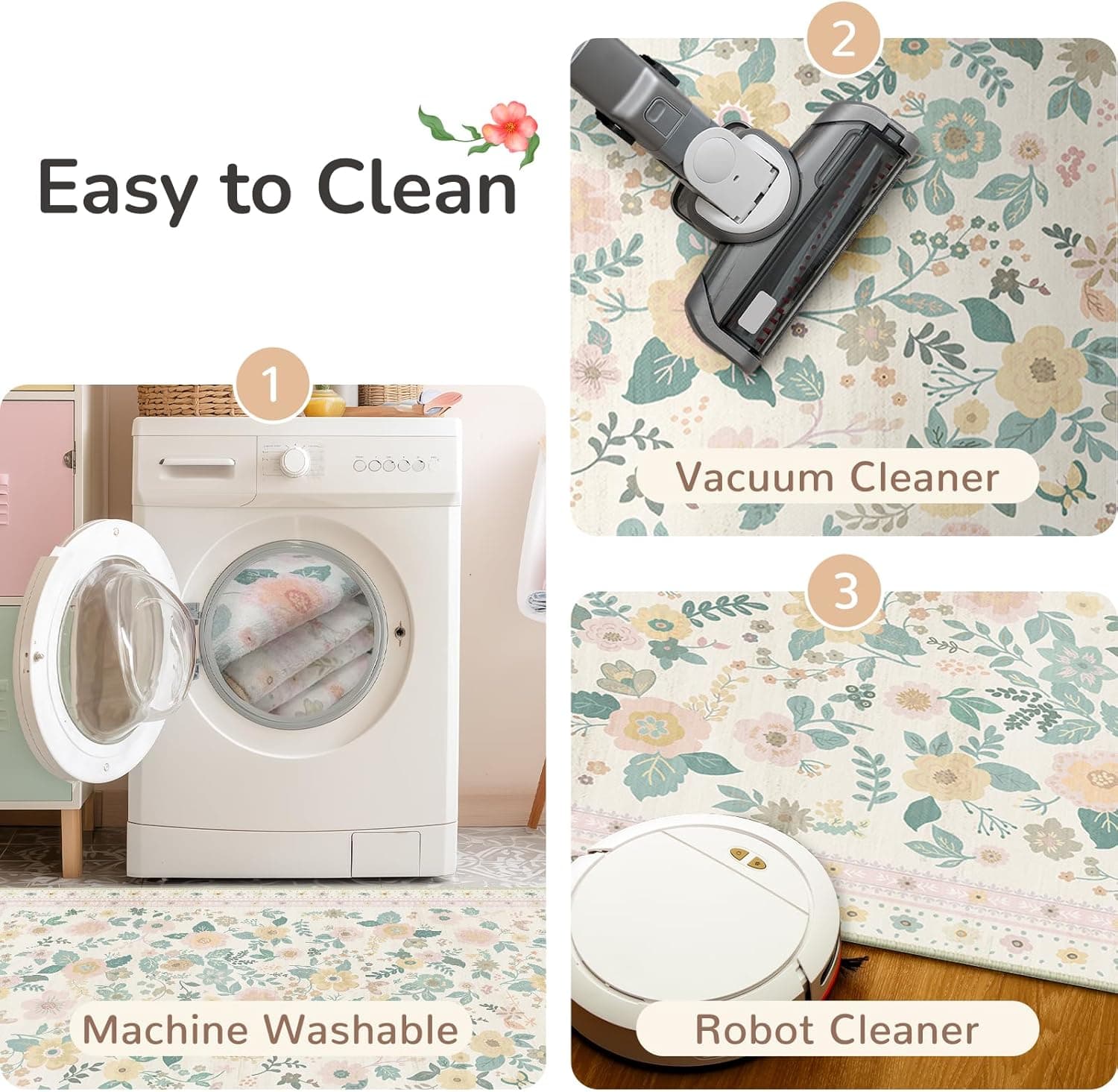 4x6 washable area rug — photo 3 of 5