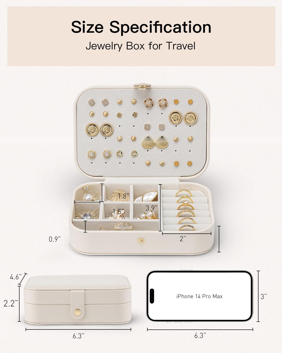 travel jewelry case — photo 2 of 4