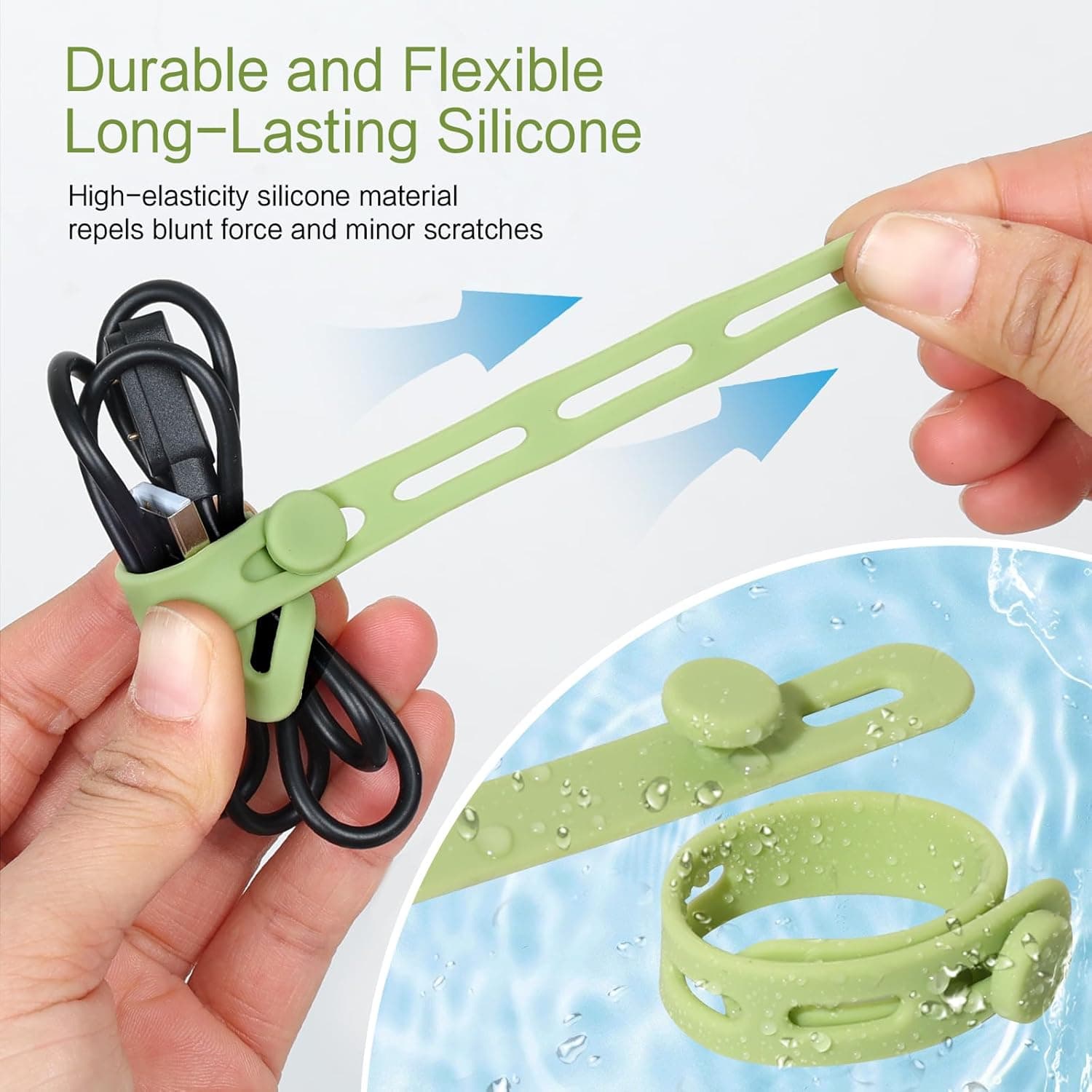 silicone cable ties — photo 4 of 4